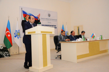 Yeni Azərbaycan Partiyası Göygöl rayon təşkilatının XII konfransı keçirilib