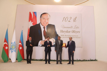 Göygöl rayonunda Ümummilli Lider Heydər Əliyevin 102 illiyinə həsr olunmuş konfrans keçirilib