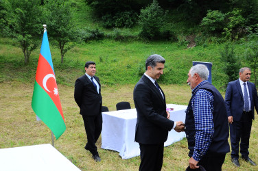 Tulallar kəndində sakinlərin müraciətləri dinlənilib