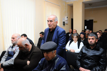 В селе Молладжалилли проведена выездная встреча