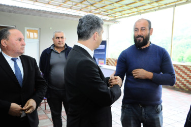 Topalhəsənli kəndində səyyar qəbul keçirilib