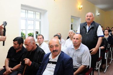 Yeni Zod kəndində səyyar qəbul keçirilib