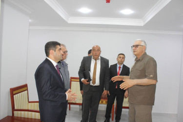 Göygöl Rayon İcra Hakimiyyətinin başçısı ANAMA-nın Regional Təlim Mərkəzində yaradılan şəraitlə tanış olub