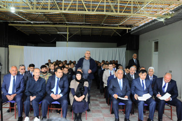 Topalhəsənli kəndində səyyar qəbul keçirilib