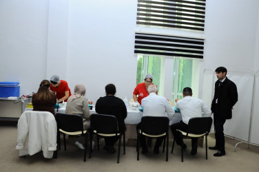 Qanvermə aksiyası keçirilib