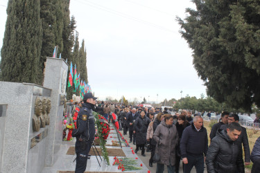 Göygöl rayonunda 20 Yanvar faciəsinin otuz beşinci ildönümü ilə bağlı anım tədbiri keçirilib