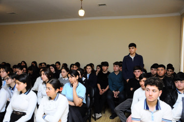 Sağlam gələcək naminə maarifləndirici görüş keçirilib