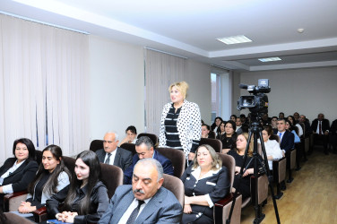 Təhsil işçiləri ilə görüş keçirilib