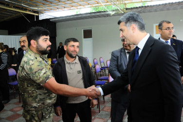 Topalhəsənli kəndində səyyar qəbul keçirilib