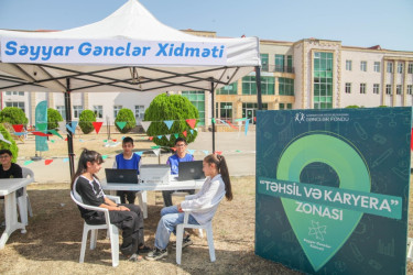 Göygöl rayonunda “Səyyar Gənclər Xidməti” layihəsi həyata keçirilib
