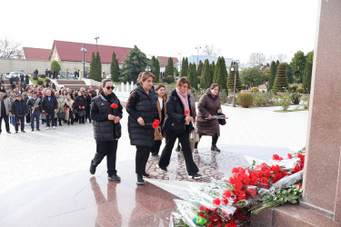 Əbədiyaşar Liderin xatirəsinə sonsuz ehtiramın ifadəsi