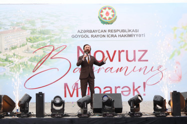 A Novruz celebration was held in the Goygol district