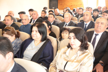An awareness-raising event has been held in Goygol