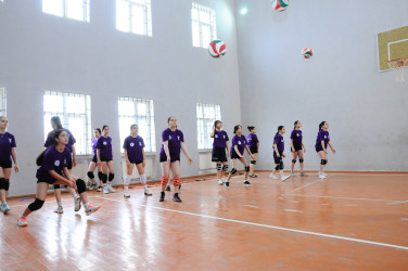 Göygöl rayonunda yeniyetmə voleybolçularla görüş keçirilib