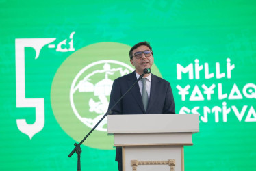 Opening Ceremony of the 5th National Yaylag Festival Held