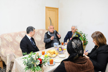 Mothers of martyrs were visited on the occasion of March 8
