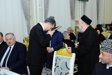 An iftar table has been organized in Goygol