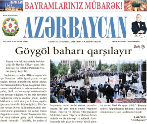 The Novruz celebration in Goygol has been covered in the media