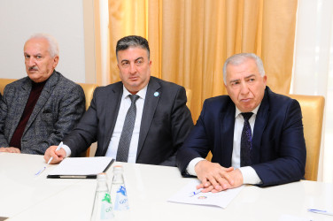 An election meeting of the District Council of Elders was held