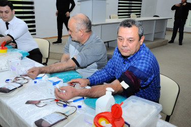 Qanvermə aksiyası keçirilib