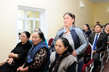 Yeni Zod kəndində səyyar qəbul keçirilib