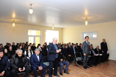 Rayonun Xaqani kəndində səyyar görüş təşkil olunub