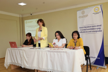 “İnsan alveri və məişət zorakılığına qarşı mübarizədə yeni yanaşmalar”
