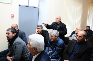 An off-site meeting was held in Mollacəlilli village