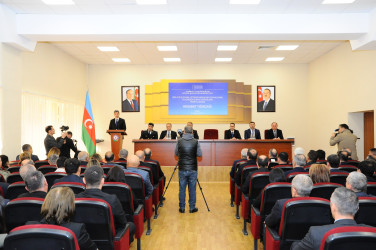 Göygöldə  hesabat yığıncağı keçirilib