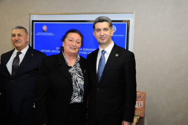 Qərbi Azərbaycan İcmasının üzvləri ilə görüş