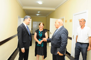 Zurnabad kəndində sakinlərin müraciətləri dinlənilib