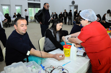 Qanvermə aksiyası keçirilib