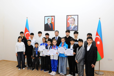 İdman ictimaiyyətinin nümayəndələri ilə görüş olub