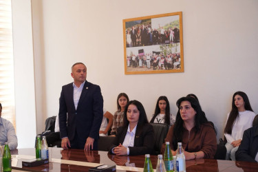 Meeting of the Goygol branch of the WAC held