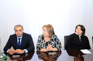 Mədəniyyət müəssisələrinin rəhbərləri ilə görüş keçirilib