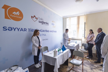 “AzerGold” Göygöldə tibbi müayinə aksiyası keçirib