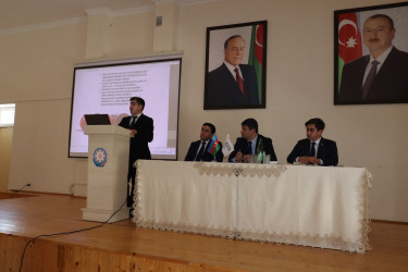 An awareness event on food safety was held in Göygöl schools