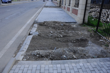 Preparations for the international cycling race on the Goygol route