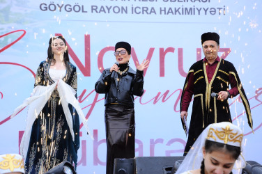 В Гёйгёльском районе проведены  празднования Новруза