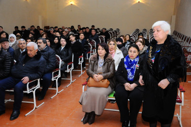 Qızılca kənd sakinləri ilə səyyar görüş keçirilib