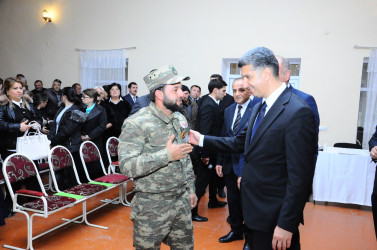 Qızılca və Yeni Qızılca kənd sakinləri ilə görüş
