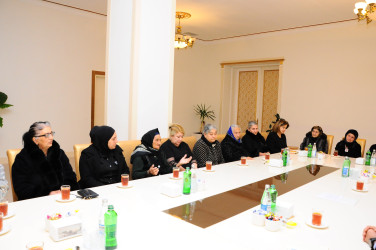 Göygöldə şəhid ailələri ilə görüşlər keçirilir