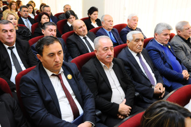 Göygöldə  hesabat yığıncağı keçirilib