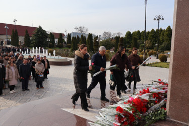 Əbədiyaşar Liderin xatirəsinə sonsuz ehtiramın ifadəsi