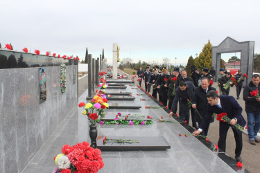 Göygöl rayonunda 20 Yanvar faciəsinin otuz beşinci ildönümü ilə bağlı anım tədbiri keçirilib