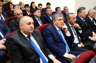 Göygöldə  hesabat yığıncağı keçirilib