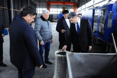 “Şirin Aqro” QSC-nin meyvə bağlarına baxış