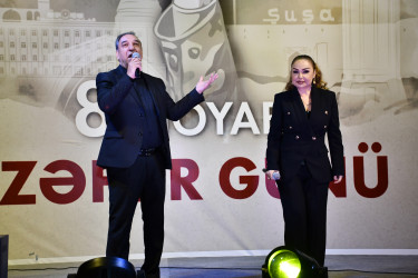 Göygöl rayonunda 8 Noyabr – Zəfər Gününün 5-ci ildönümü münasibətilə möhtəşəm “Zəfər” konserti keçirilib