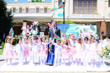 Göygöldə uşaqların bayram şənliyi