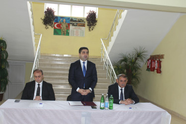 Göygöl Rayon İcra Hakimiyyətinin başçısı Elvin Paşayev Aşıqlı kəndində səyyar qəbul keçirib